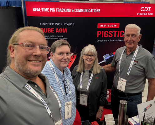 Brett Trembath with the CDI team.