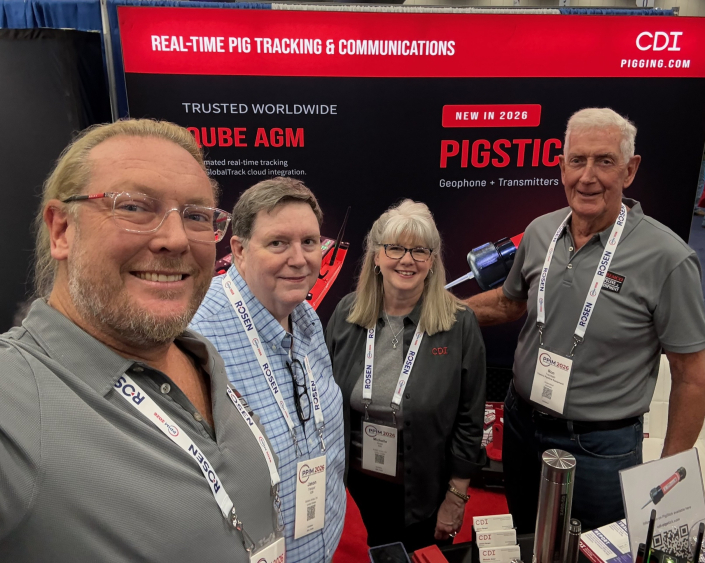 Brett Trembath with the CDI team.