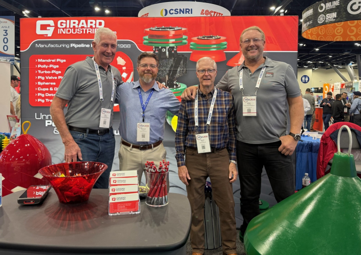 Ron and Brett Trembath with Girard Industries.