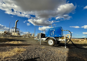 ZEVAC at Jemena's Rolleston Compressor Station.