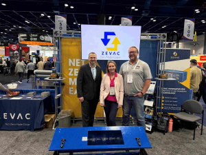 Brett and the ZEVAC team at PPIM 2025.